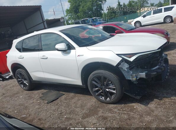 3HDSA2H56SM714828 2025 ACURA ADX White Vista interior de 360 grados