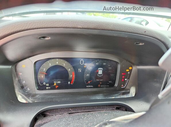 3HDSA2H57SM711775 2025 ACURA ADX Black Vista del cuadro de instrumentos