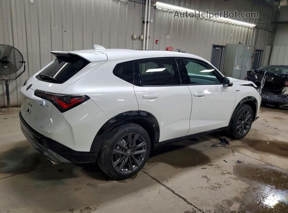 3HDSA2H5XSM715030 2025 ACURA ADX White Trasero derecho