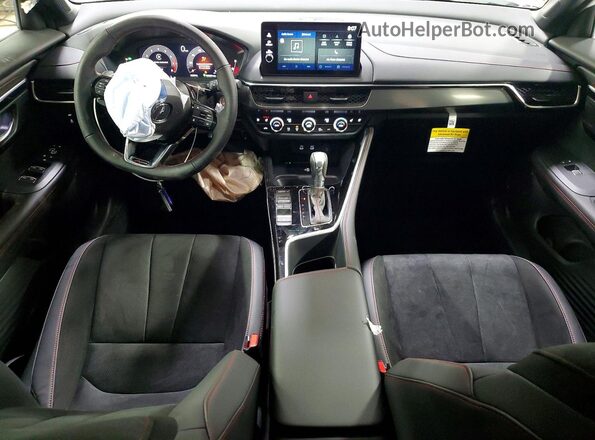 3HDSA2H5XSM715030 2025 ACURA ADX White Vista del salpicadero
