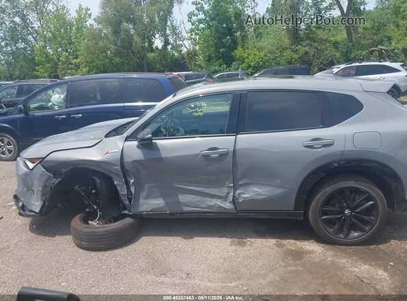 3HDSA2H72SM703875 2025 ACURA ADX Gray სალონის 360-გრადუსიანი ხედი