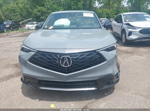 3HDSA2H72SM703875 2025 ACURA ADX Gray ხელსაწყოთა პანელის ხედი