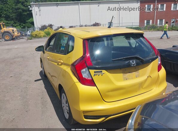 3HGGK5G45JM712146 2018 HONDA FIT Yellow უკანა მარცხენა