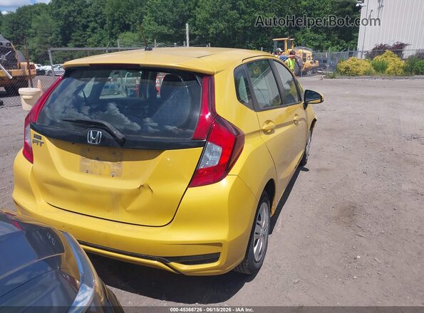 3HGGK5G45JM712146 2018 HONDA FIT Yellow უკანა მარჯვენა