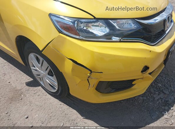 3HGGK5G45JM712146 2018 HONDA FIT Yellow წინა ხედი