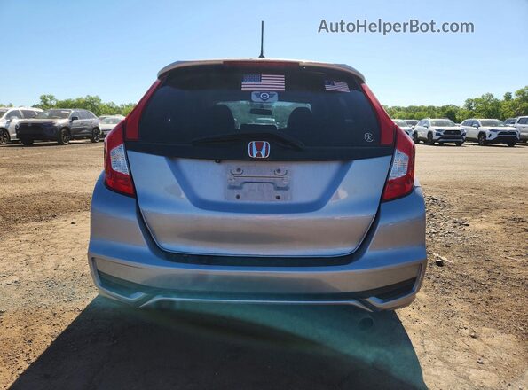 3HGGK5G47JM733841 2018 HONDA FIT Silver Widok z tyłu
