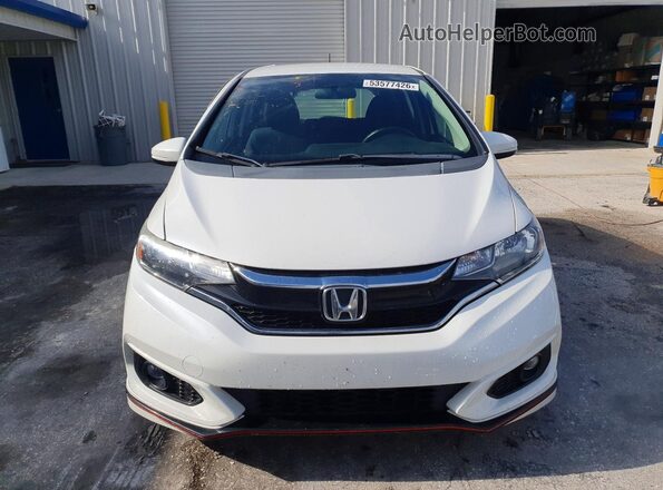 3HGGK5G60JM706790 2018 HONDA FIT White Front view