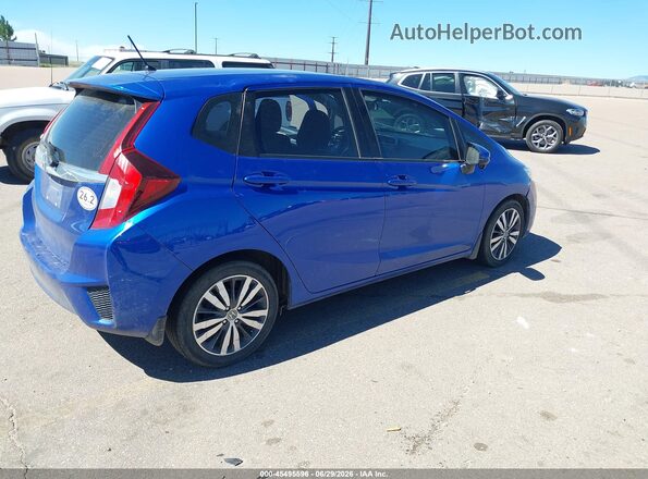 3HGGK5G78HM702795 2017 HONDA FIT Blue Задня права чверть