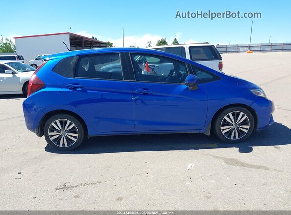 3HGGK5G78HM702795 2017 HONDA FIT Blue Вид задньої частини салону