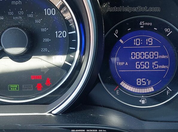 3HGGK5G78HM702795 2017 HONDA FIT Blue 