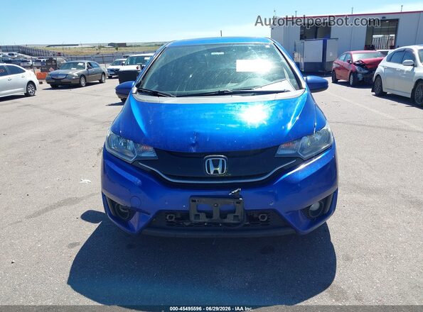 3HGGK5G78HM702795 2017 HONDA FIT Blue Вид щитка приладів