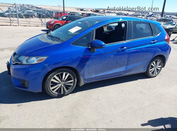 3HGGK5G78HM702795 2017 HONDA FIT Blue Передня ліва чверть