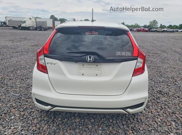 3HGGK5H40LM704831 2020 HONDA FIT White უკანა ხედი