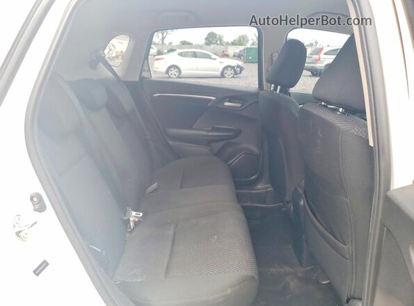 3HGGK5H40LM704831 2020 HONDA FIT White უკანა სავარძლების ხედი