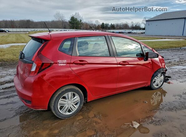 3HGGK5H40LM712279 2020 HONDA FIT Red Trasero derecho