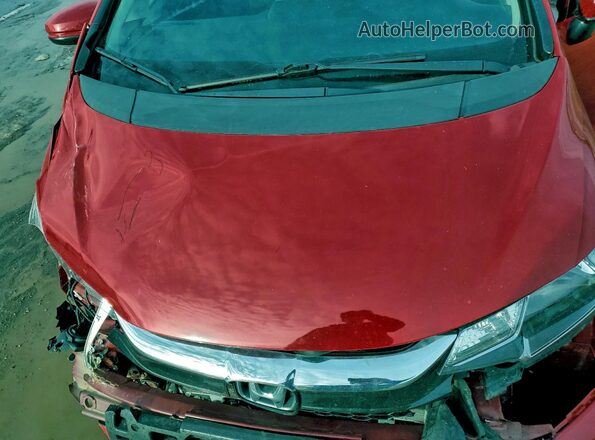 3HGGK5H40LM712279 2020 HONDA FIT Red Vista interior trasera