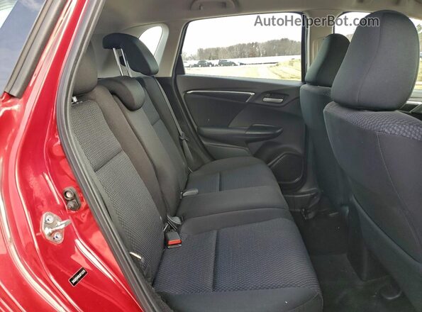 3HGGK5H40LM712279 2020 HONDA FIT Red Vista de los asientos traseros