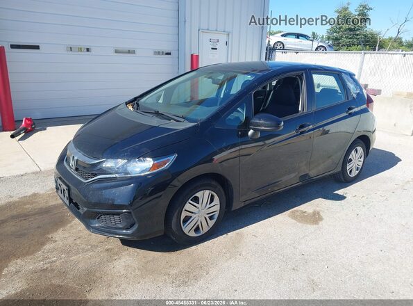 3HGGK5H40LM719152 2020 HONDA FIT Black Առջևի ձախ երեք քառորդ տեսարան