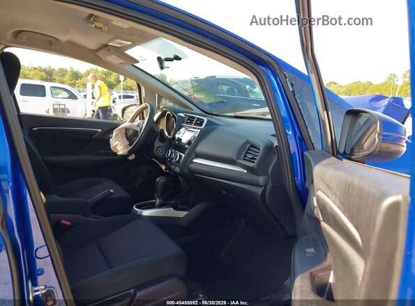 3HGGK5H41KM711186 2019 HONDA FIT Blue Вид салону спереду