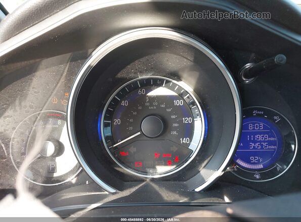 3HGGK5H41KM711186 2019 HONDA FIT Blue Вид задніх сидінь
