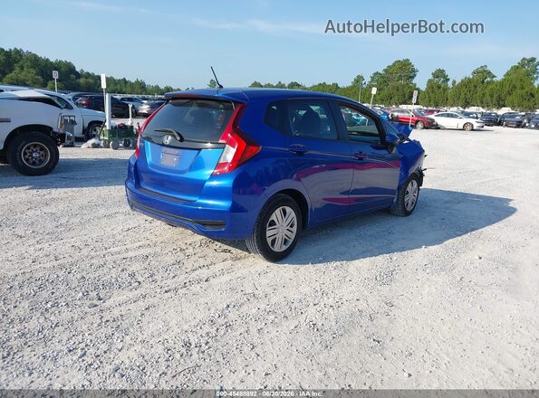 3HGGK5H41KM711186 2019 HONDA FIT Blue Задня права чверть
