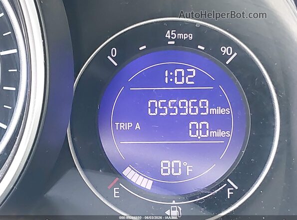 3HGGK5H41KM748027 2019 HONDA FIT White 