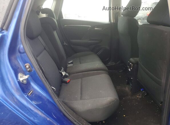 3HGGK5H42KM736761 2019 HONDA FIT Blue Հետևի նստատեղերի տեսք