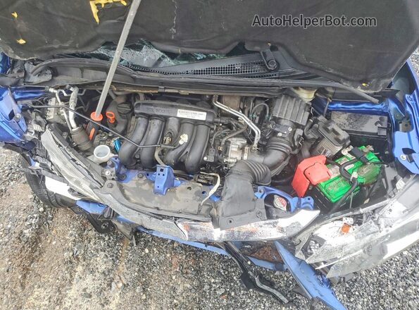 3HGGK5H42KM736761 2019 HONDA FIT Blue Սալոնի հետևի տեսք