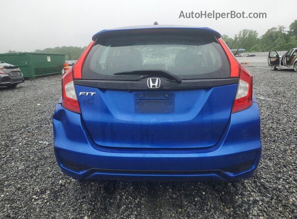 3HGGK5H42KM736761 2019 HONDA FIT Blue Հետևի տեսք