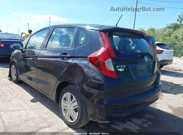 3HGGK5H42KM737151 2019 HONDA FIT Black უკანა მარცხენა