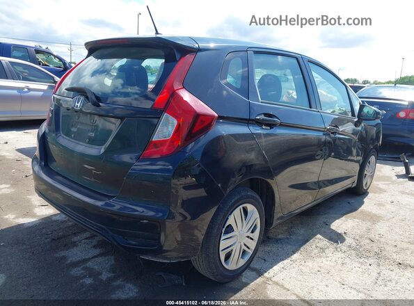 3HGGK5H42KM737151 2019 HONDA FIT Black უკანა მარჯვენა