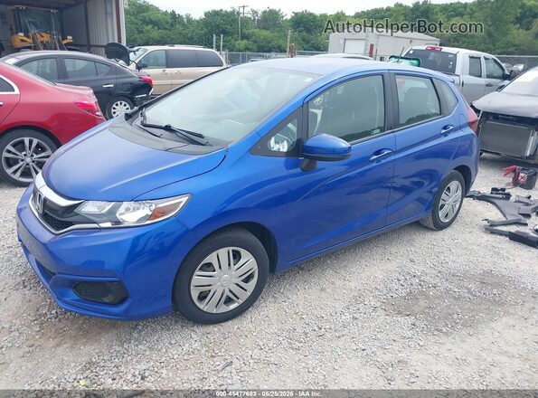 3HGGK5H42LM733330 2020 HONDA FIT Синий Передняя левая четверть