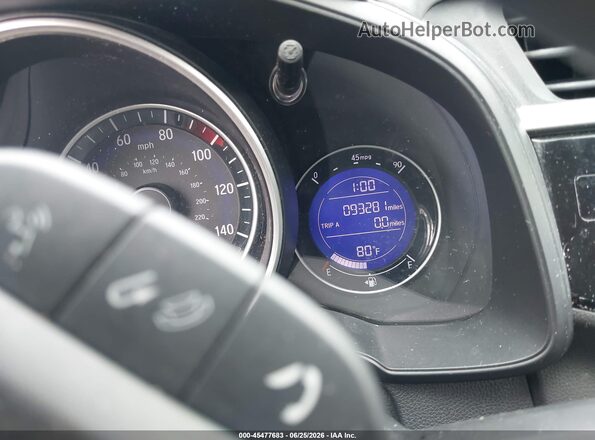 3HGGK5H42LM733330 2020 HONDA FIT Синий Вид задних сидений