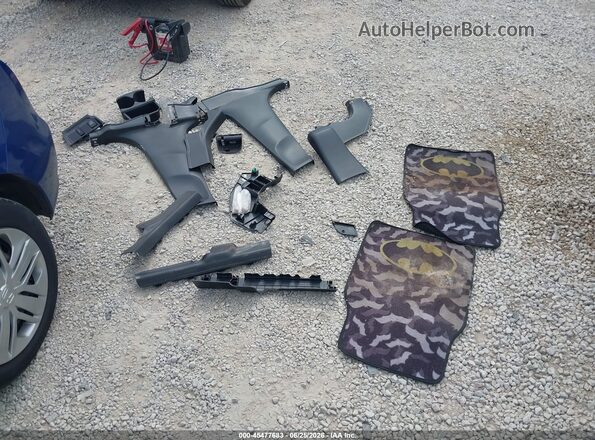 3HGGK5H42LM733330 2020 HONDA FIT Синий Вид панели приборов