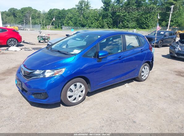 3HGGK5H43LM700580 2020 HONDA FIT Синий Передняя левая четверть