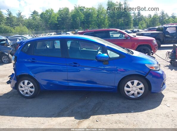 3HGGK5H43LM700580 2020 HONDA FIT Синий Вид задней части салона