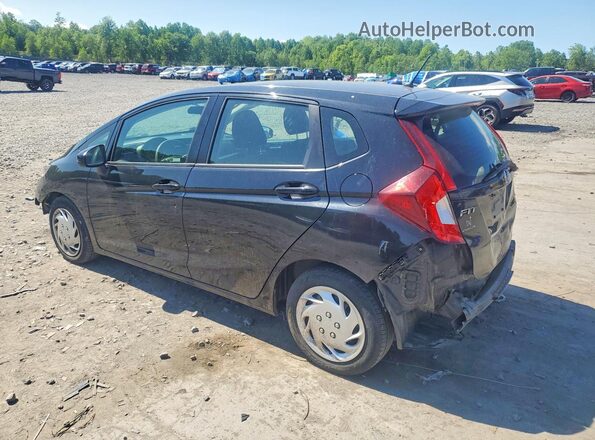3HGGK5H44JM735352 2018 HONDA FIT Черный Задняя левая четверть