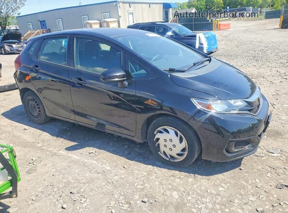 3HGGK5H44JM735352 2018 HONDA FIT Черный Передняя правая четверть