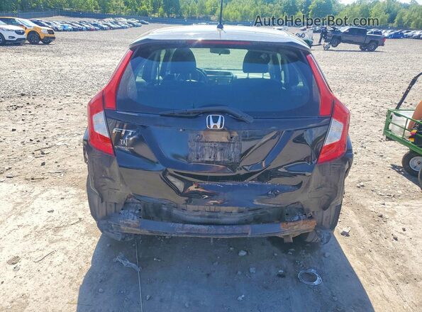 3HGGK5H44JM735352 2018 HONDA FIT Черный Вид сзади