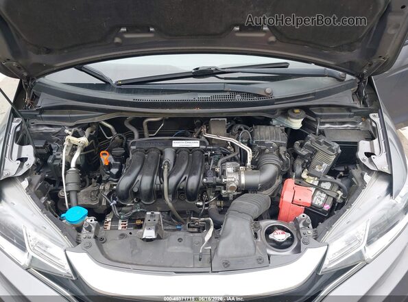3HGGK5H44KM713434 2019 HONDA FIT Gray უკანა ხედი