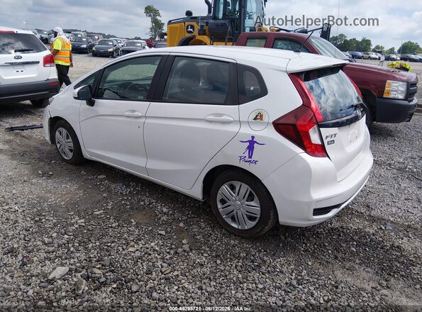 3HGGK5H44KM743565 2019 HONDA FIT White უკანა მარცხენა