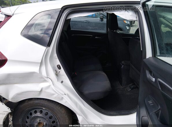 3HGGK5H44KM743565 2019 HONDA FIT White VIN კოდის სტიკერის ხედი