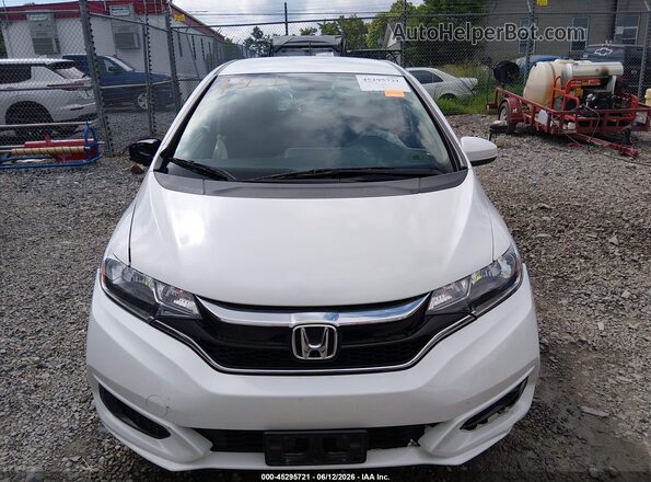 3HGGK5H44KM743565 2019 HONDA FIT White ხელსაწყოთა პანელის ხედი