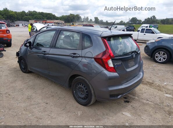 3HGGK5H45KM713314 2019 HONDA FIT Серебряный Задняя левая четверть