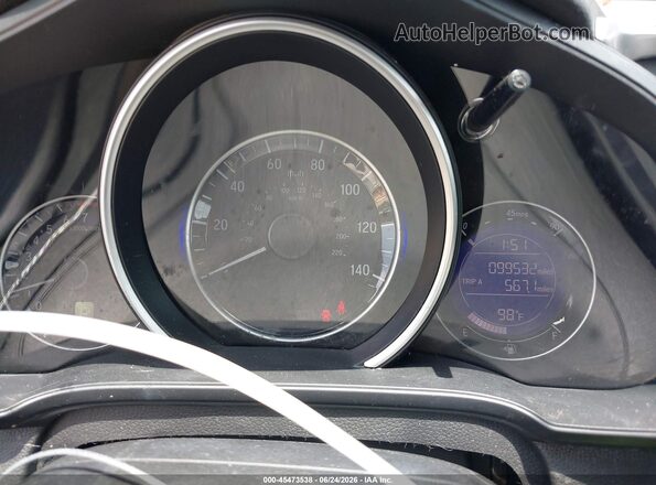 3HGGK5H45KM723065 2019 HONDA FIT Black უკანა სავარძლების ხედი