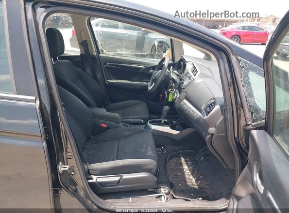 3HGGK5H45KM723065 2019 HONDA FIT Black წინა სალონის ხედი