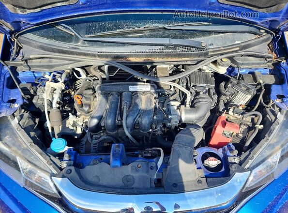 3HGGK5H45KM742960 2019 HONDA FIT Blue Սալոնի հետևի տեսք