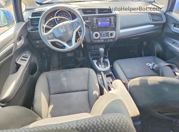 3HGGK5H45KM742960 2019 HONDA FIT Blue Առջևի վահանակի տեսք