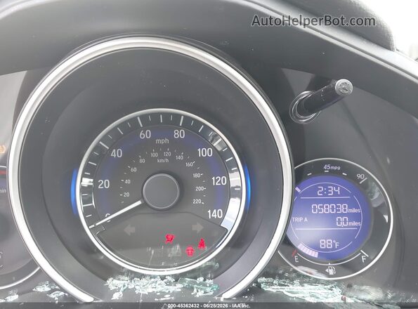3HGGK5H45LM703481 2020 HONDA FIT Серебряный Вид задних сидений