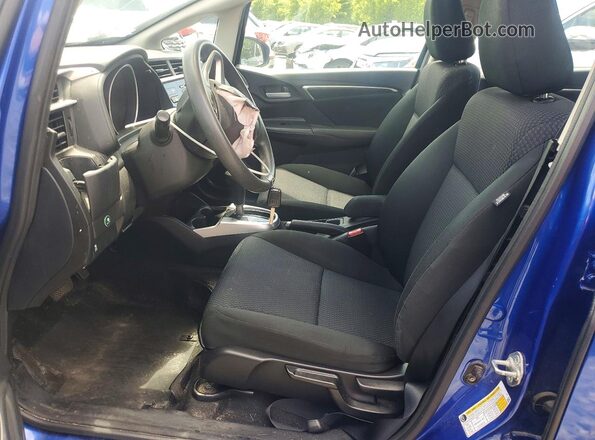 3HGGK5H46JM712297 2018 HONDA FIT Blue Widok wnętrza z przodu